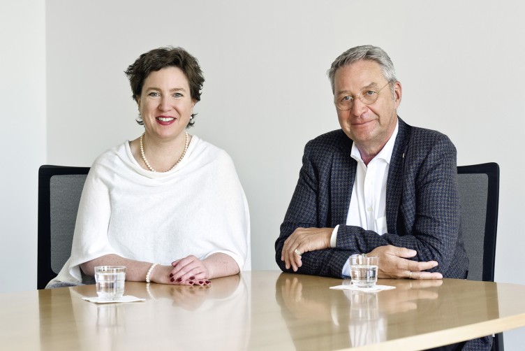 Frau Wagenmann und Herr Klemens, die Verwaltungsratsvorsitzenden des GKV-Spitzenverbandes